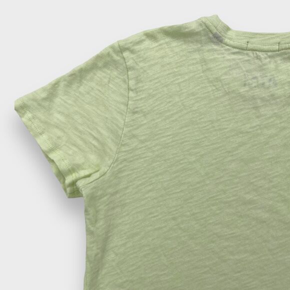 ATM Anthony Thomas Melillo T Shirt Womens Small Ombre Fade Slub Green - Picture 10 of 12